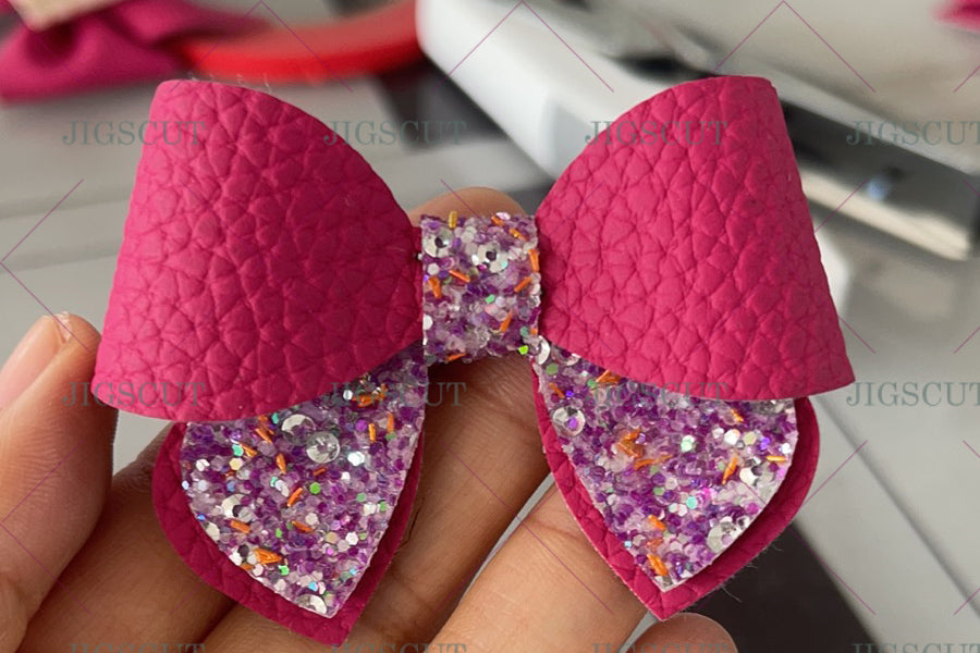 Hair Bow Cutting Die JIGSCUT-BOW0135