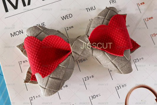 Hair Bow Cutting Die JIGSCUT-BOW0075