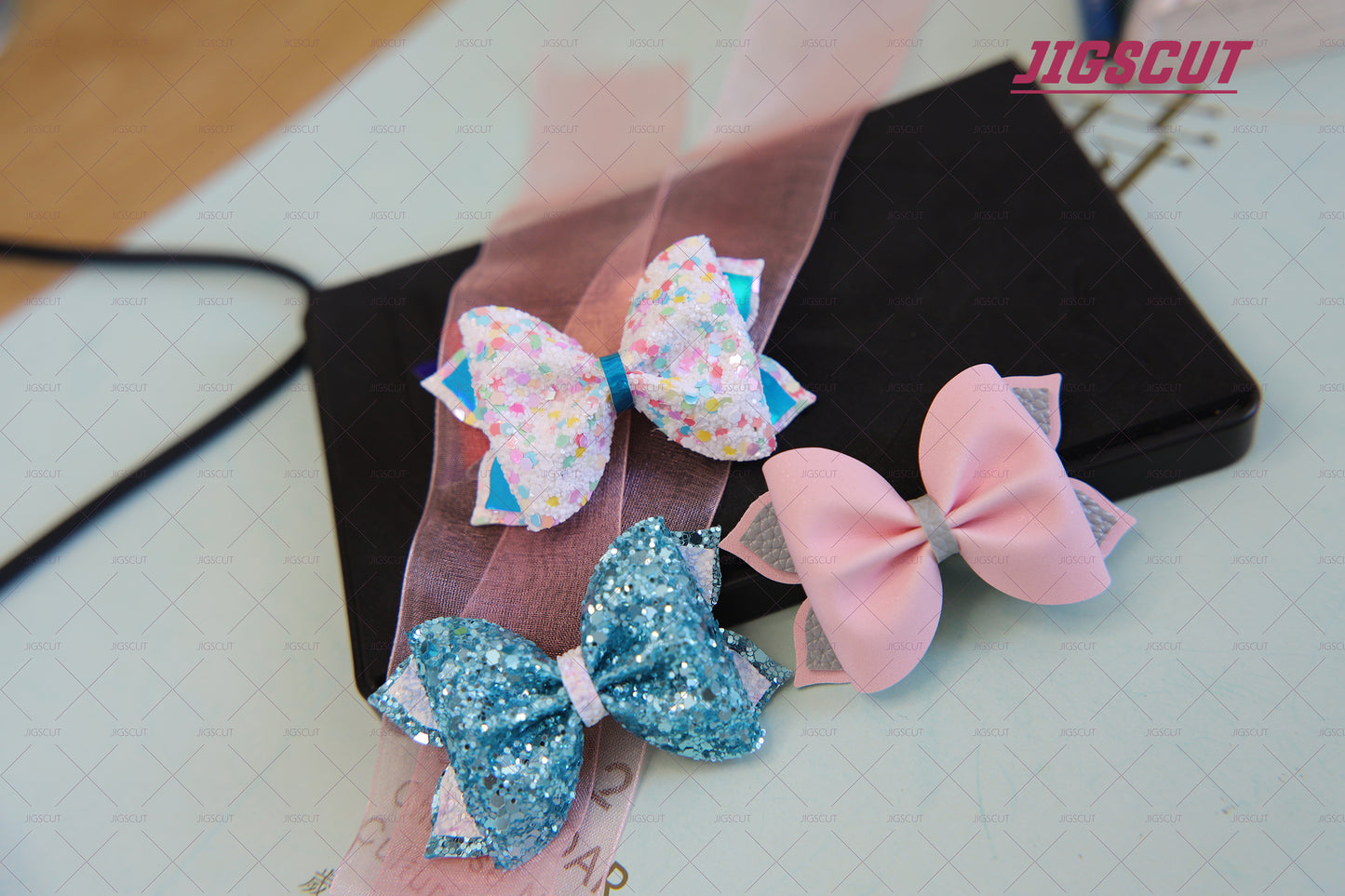 Hair Bow Cutting Die JIGSCUT-BOW0047