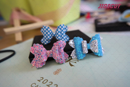 Hair Bow Cutting Die JIGSCUT-BOW0031A