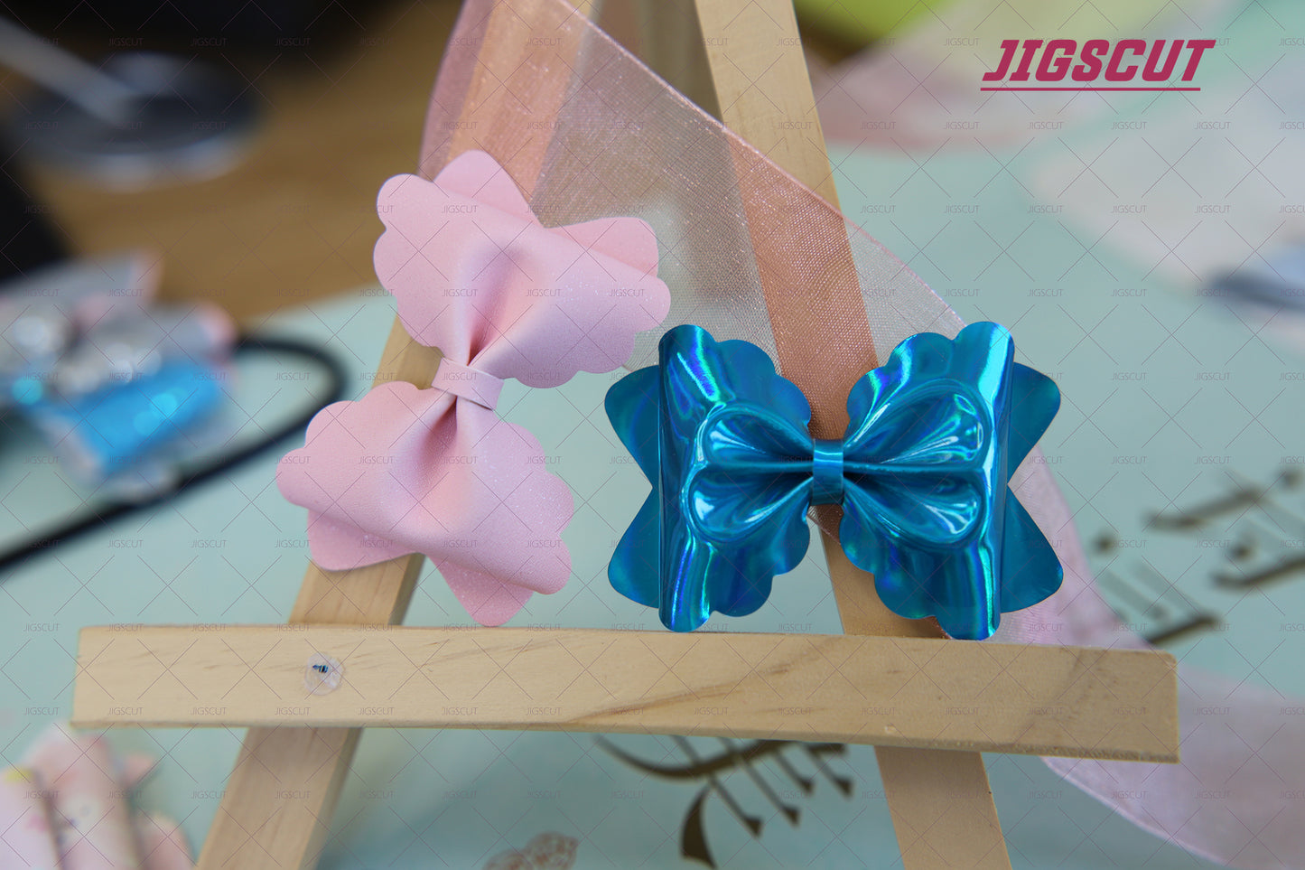 Hair Bow Cutting Die JIGSCUT-BOW0045