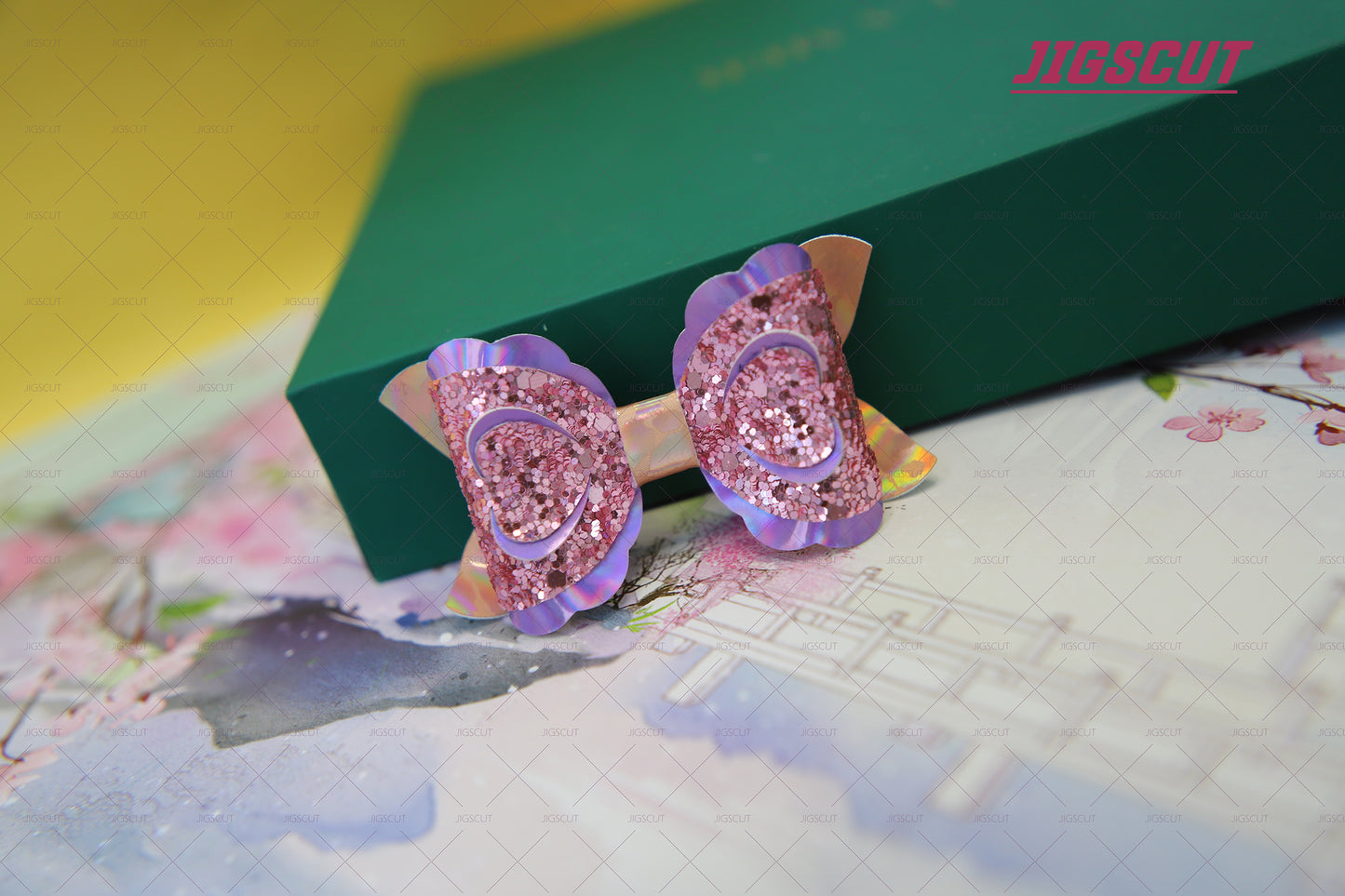 Hair Bow Cutting Die JIGSCUT-BOW0097