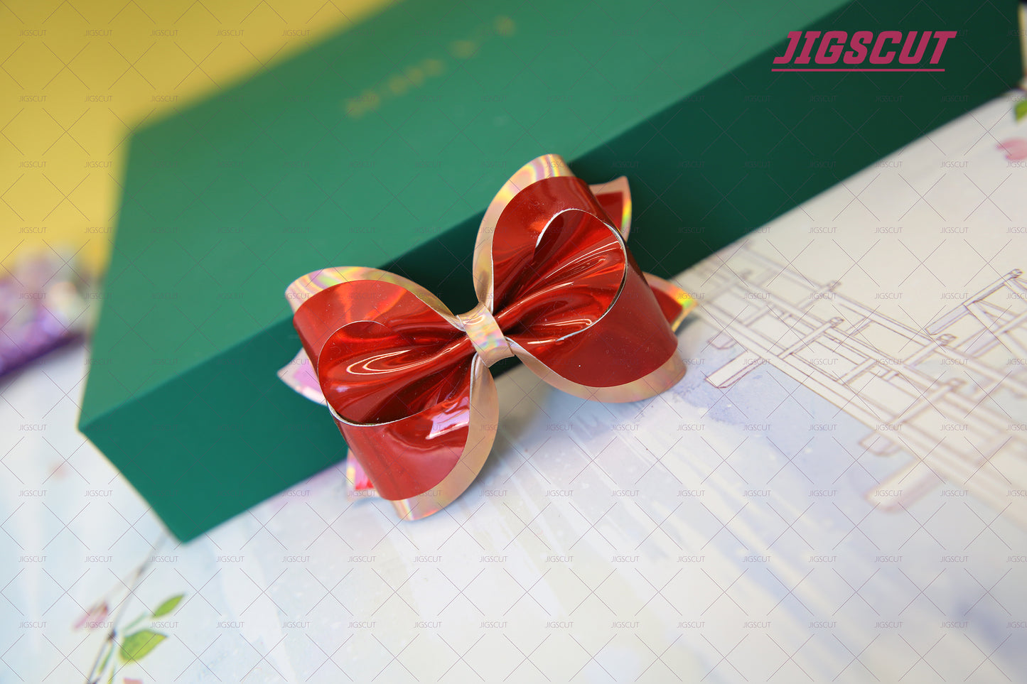 Hair Bow Cutting Die JIGSCUT-BOW0076