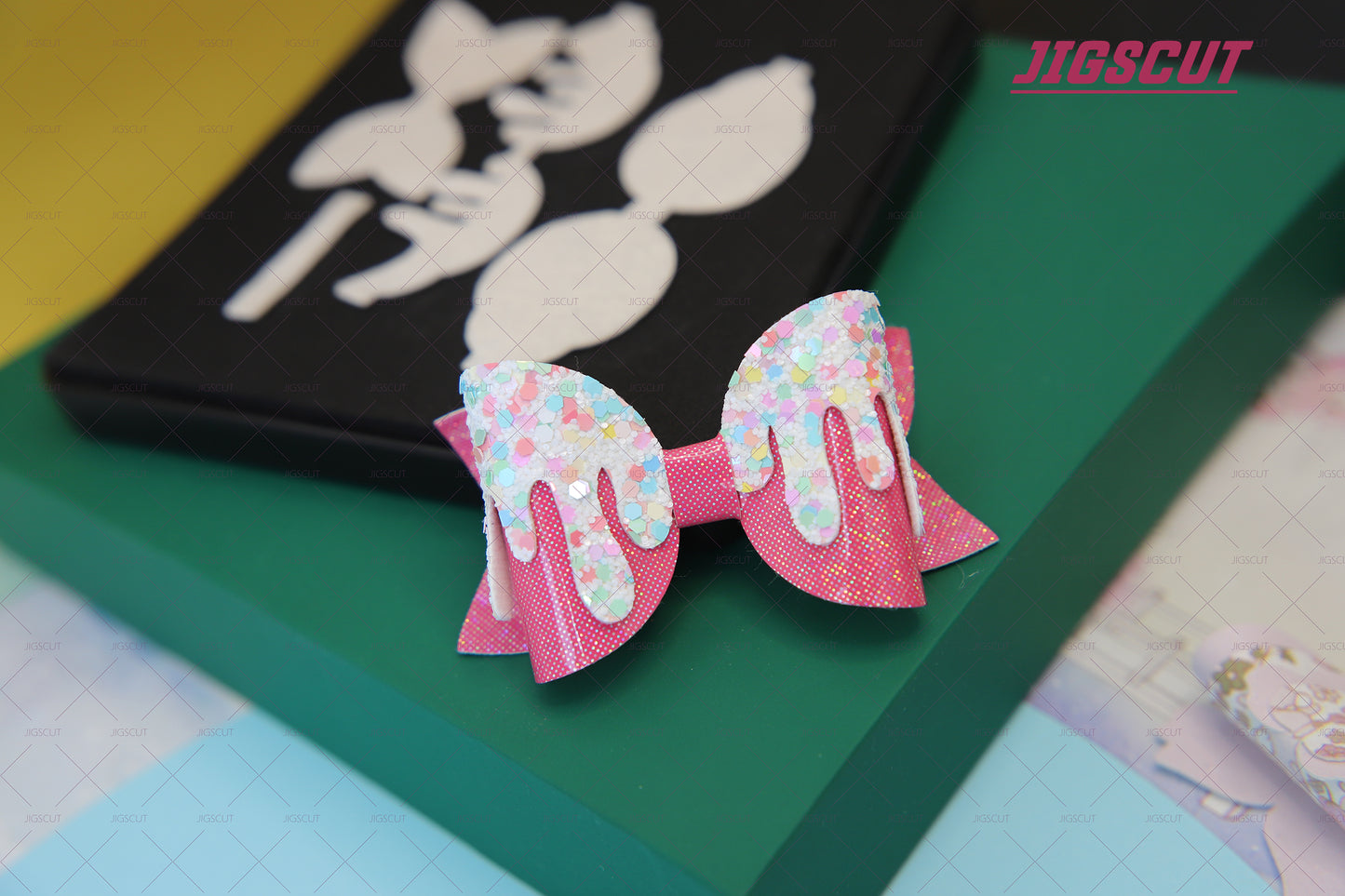 Hair Bow Cutting Die JIGSCUT-BOW0143