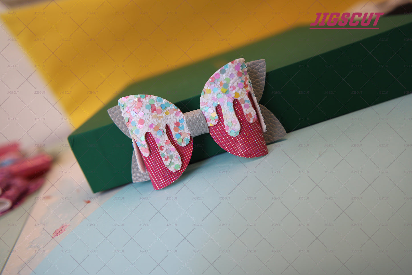 Hair Bow Cutting Die JIGSCUT-BOW0143