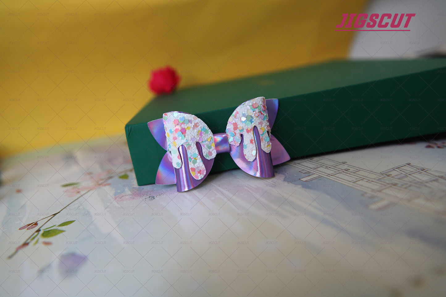 Hair Bow Cutting Die JIGSCUT-BOW0143