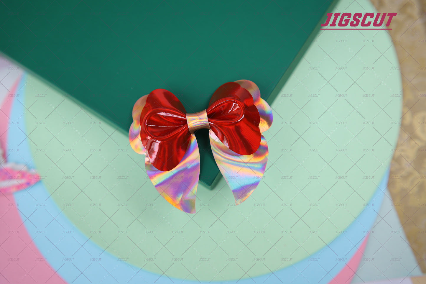 Hair Bow Cutting Die JIGSCUT-BOW0126