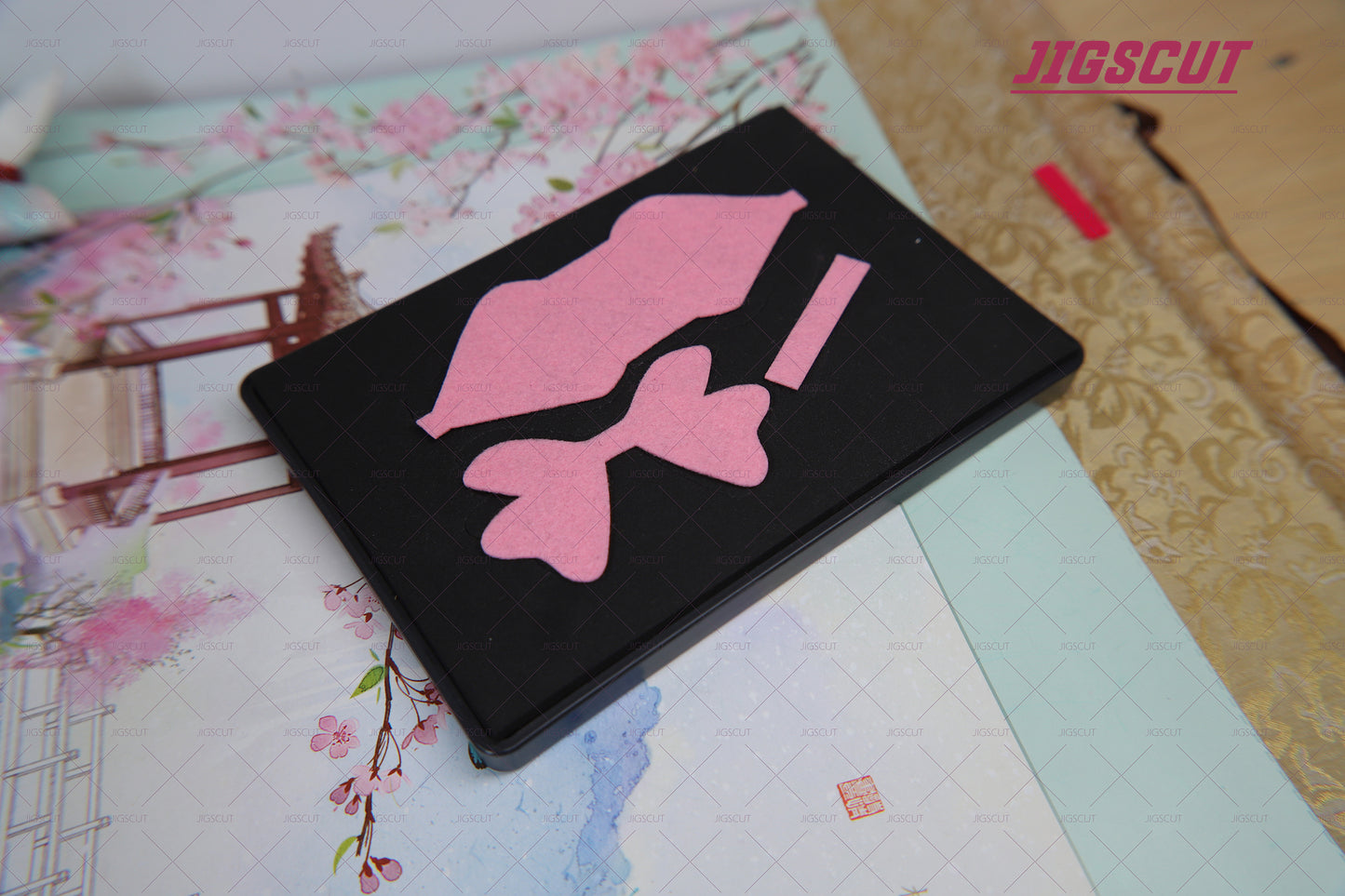 Hair Bow Cutting Die JIGSCUT-BOW0128
