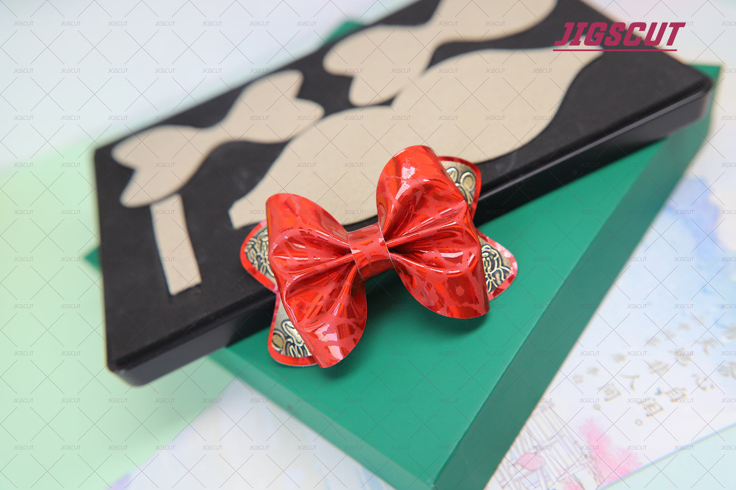 JIGSCUT-BOW0058 Hair Bow Cutting die