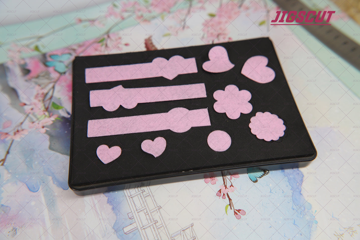 JIGSCUT-CLIPS0005 Hair Clips Cutting Die