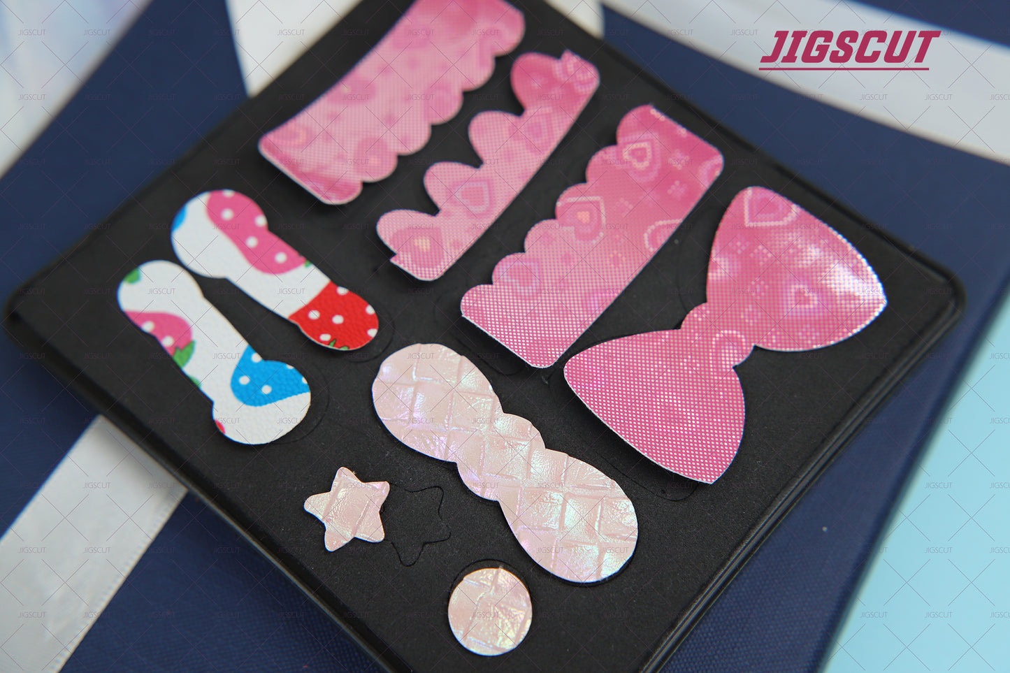 JIGSCUT-CLIPS0038 Mermaid Hair Clips Cutting Die