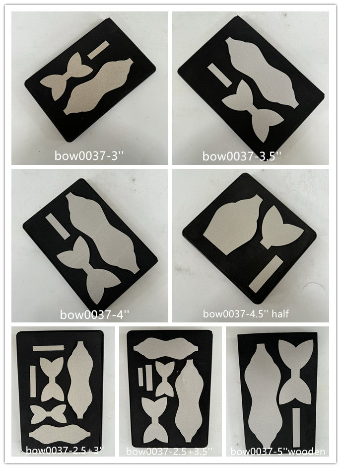Hair Bow Cutting Die JIGSCUT-BOW0037