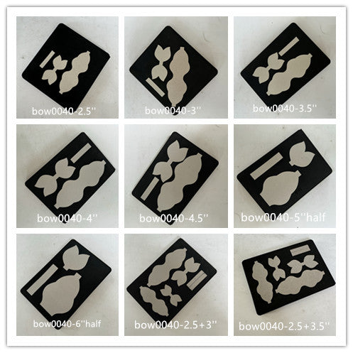 Hair Bow Cutting Die JIGSCUT-BOW0040