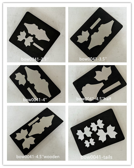 Hair Bow Cutting Die JIGSCUT-BOW0041