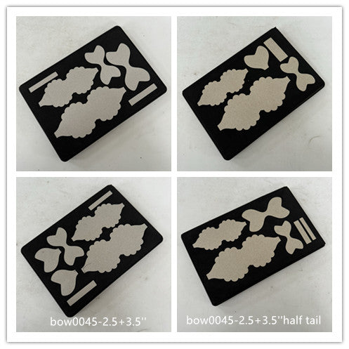 Hair Bow Cutting Die JIGSCUT-BOW0045-2layer