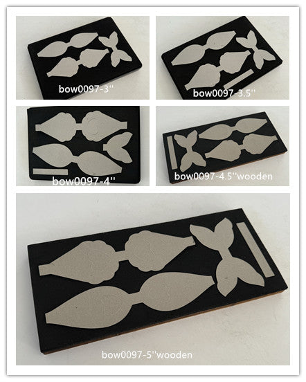 Hair Bow Cutting Die JIGSCUT-BOW0097