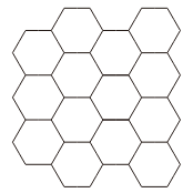 Quilting/Patchwork Cutting die JIGSQU-0002-Hexagons