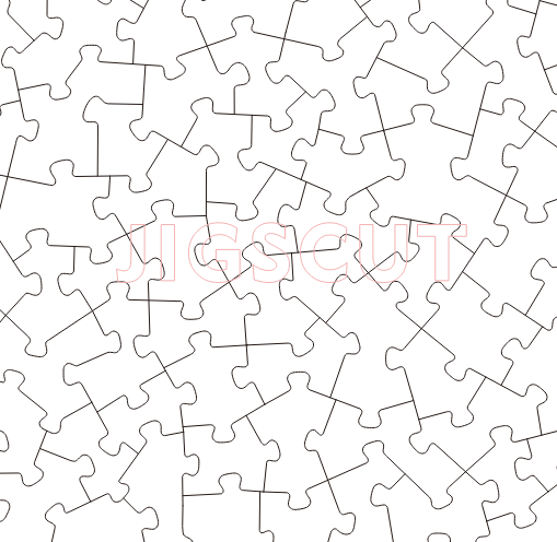 Puzzle Cutting Die JIGSCUT Original Design D20260001