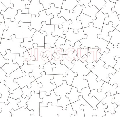 Puzzle Cutting Die JIGSCUT Original Design D20260001