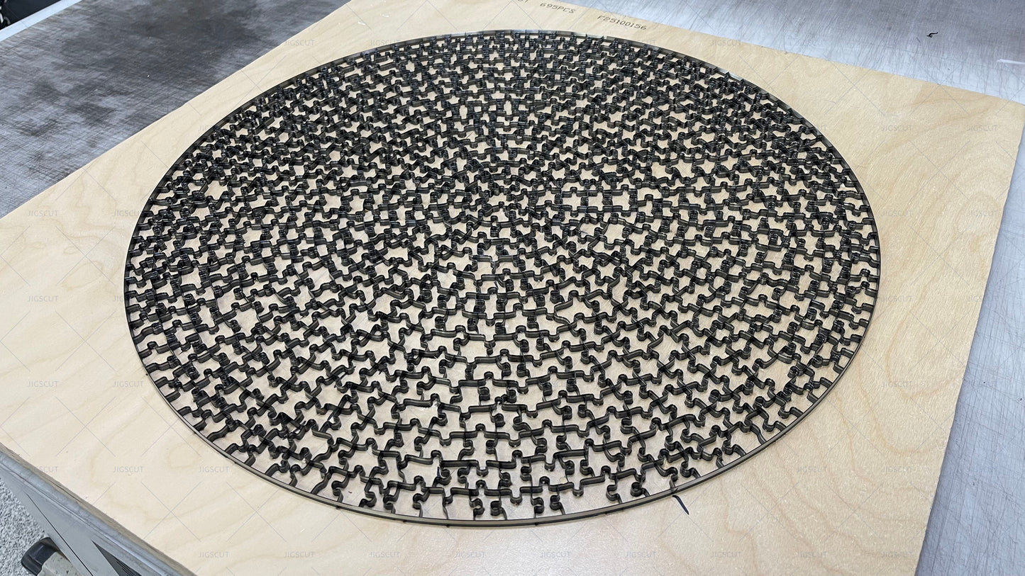 JIGSAW PUZZLE DIE Circle shape 55x55cm-695pcs Unique Style