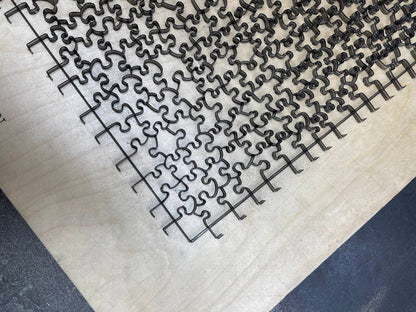 UNIQUE design Puzzle cutting Die JIGSCUT UQ-B