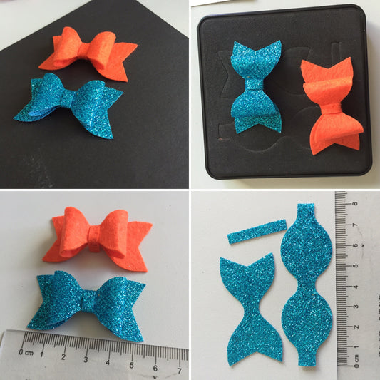 JIGSCUT-BOW0001 Hair Bow Cutting Die