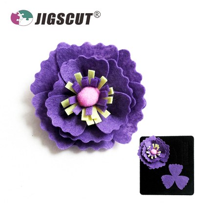 JIGSCUT-FL0120 FLOWER SHAPE CUTTING DIE