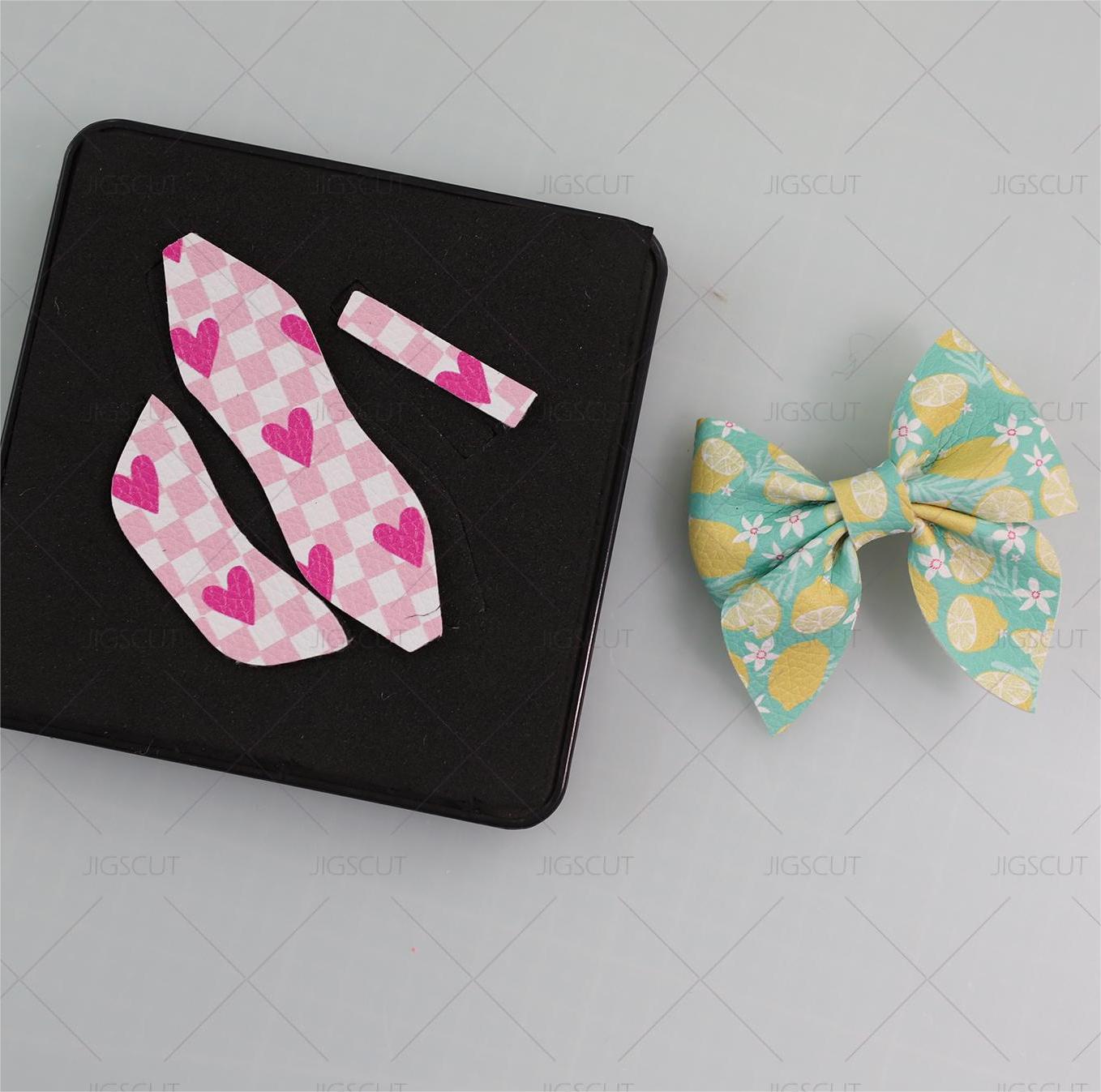 Hair Bow Cutting Die JIGSCUT-BOW0060 /61 /62 mini size 4*4inch die