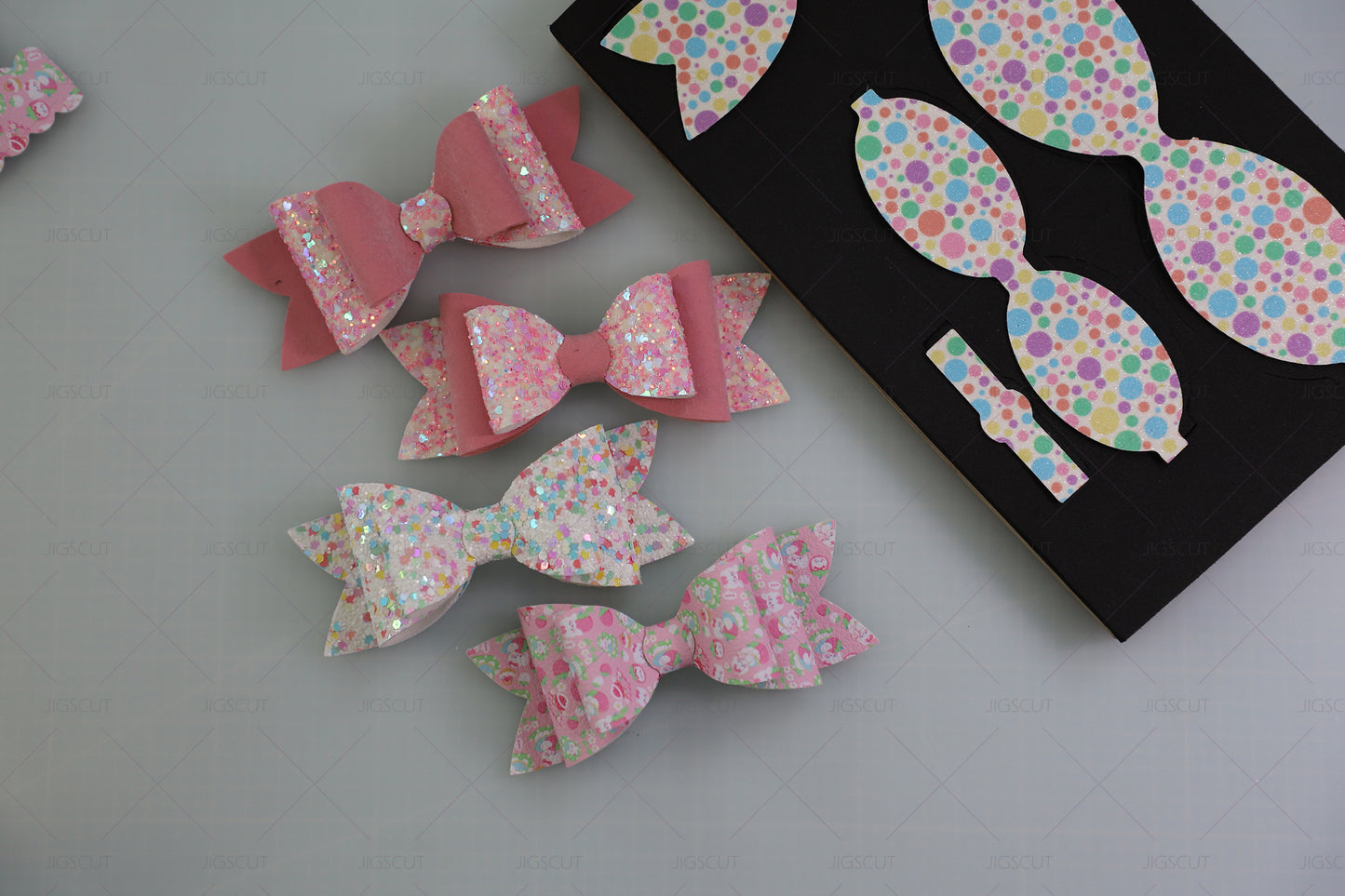 Hair Bow Cutting Die JIGSCUT-BOW0003 stock sales