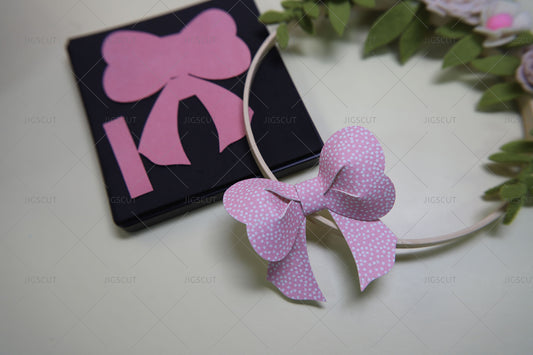 Hair Bow Cutting Die JIGSCUT-BOW0136