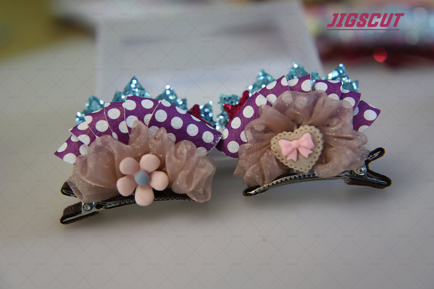 Hair Bow Cutting Die JIGSCUT-BOW0035