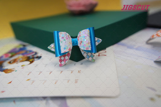 Hair Bow Cutting Die JIGSCUT-BOW0025A