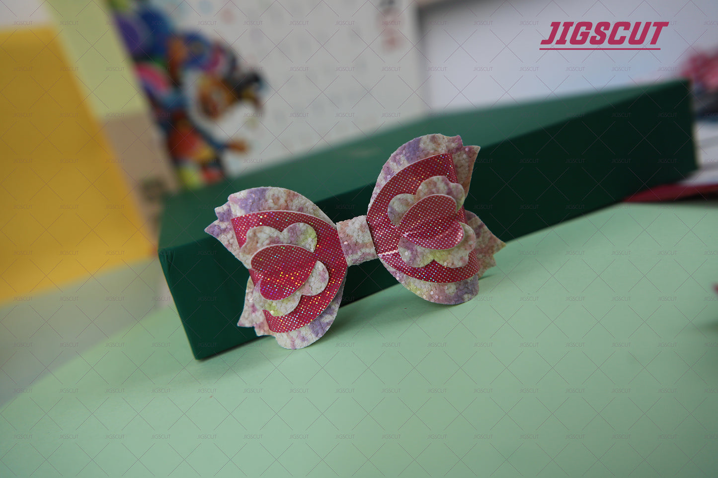 Hair Bow Cutting Die JIGSCUT-BOW0096