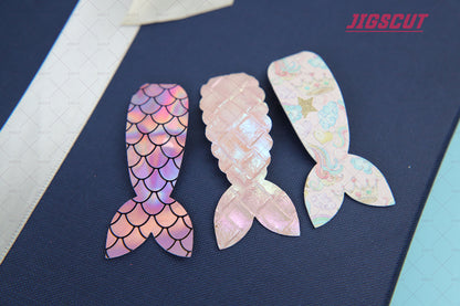 JIGSCUT-CLIPS0035 Mermaid Hair Clips Cutting Die