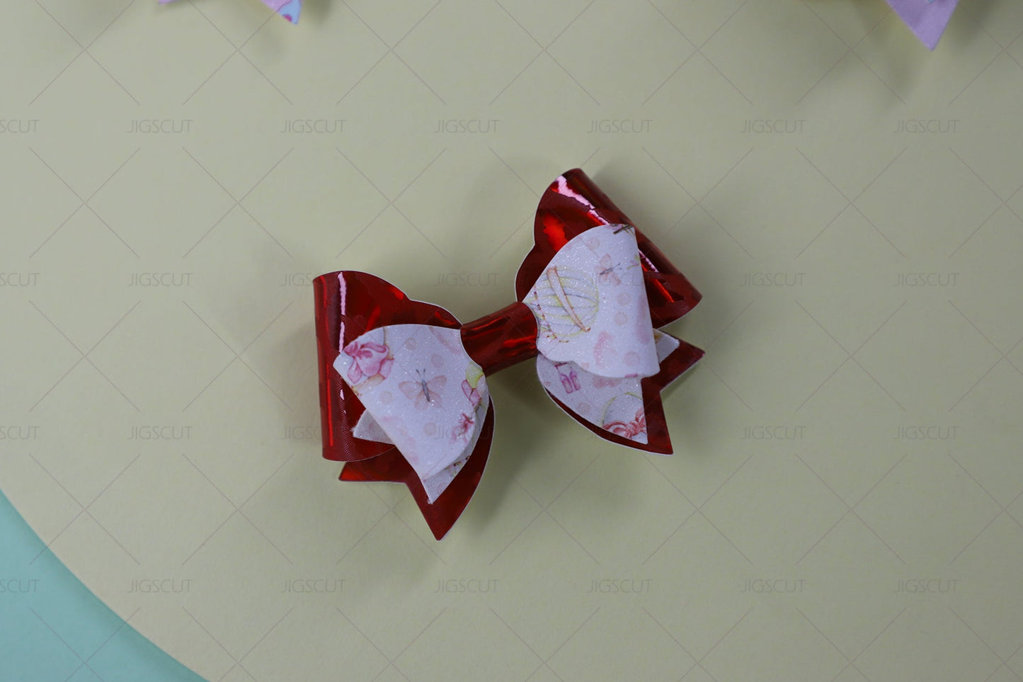 Hair Bow Cutting Die JIGSCUT-BOW0129