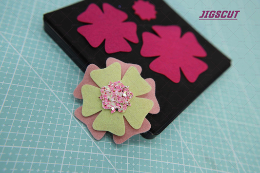 JIGSCUT-FL0003 FLOWER SHAPE CUTTING DIE