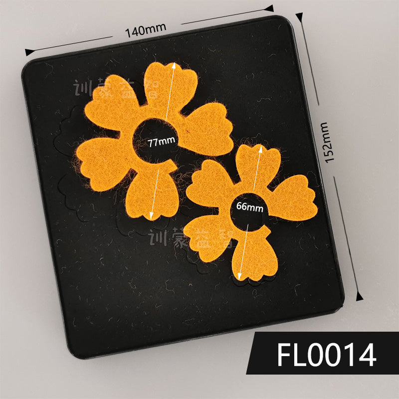 JIGSCUT-FL0014 FLOWER SHAPE CUTTING DIE