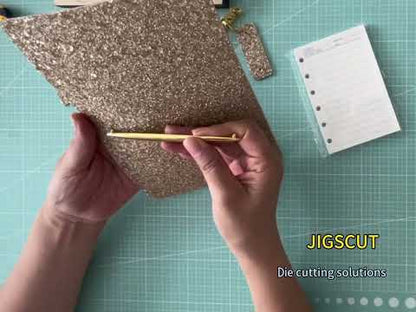 Notebook/Scrapbook Cover Cutting die Size 7.3*11.5inch JIGSCUT-20250002
